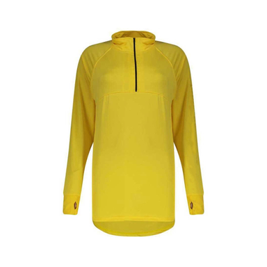 تونیک ورزشی زنانه پانیل رنگ زرد