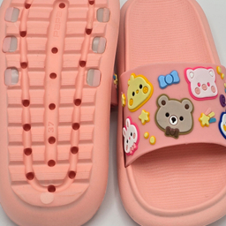 دمپایی زنانه پاپا مدل نیکا کد 080 رنگ صورتی