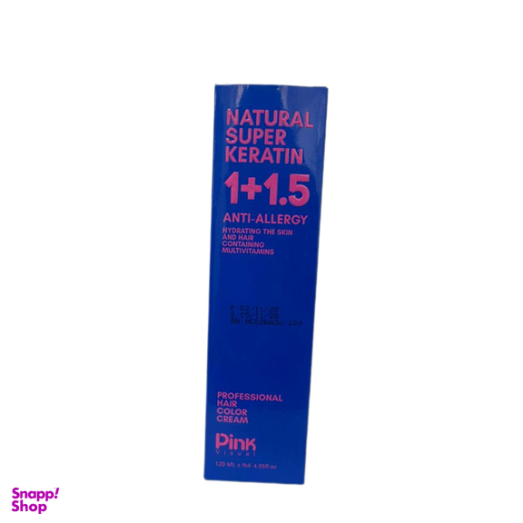 رنگ موی پینک ویژوال شماره 6.31 رنگ بلوند بژ تیره حجم 120 میلی لیتر