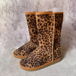 بوت زنانه مدل پلنگی