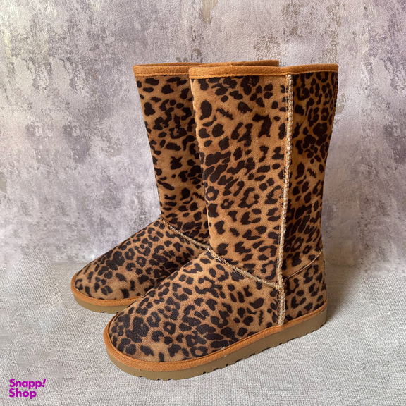 بوت زنانه مدل پلنگی