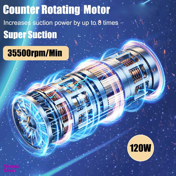 جارو شارژی دوکاره مدل RSD-CZX12