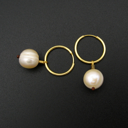 گوشواره طلا 18 عیار زنانه کاپانی مدل ke028