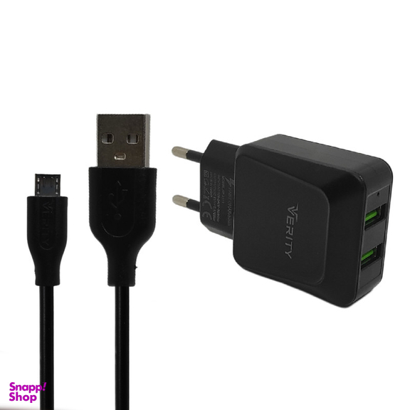 شارژر دیواری وریتی مدل AP 2121 به همراه کابل Micro-USB