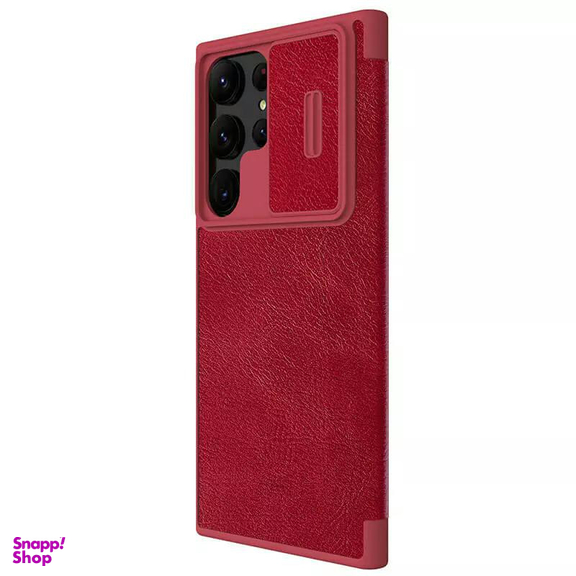 کیف کلاسوری نیلکین مدل Qin Pro Leather Case مناسب برای گوشی موبایل سامسونگ Galaxy S23 Ultra