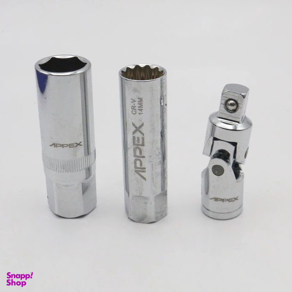 آچار بکس اپکس مدل SMT-3/8INCH-APX-1524-24PCS مجموعه 24 عددی