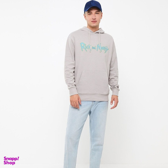 هودی مردانه ال سی وایکیکی مدل Rick & Morty