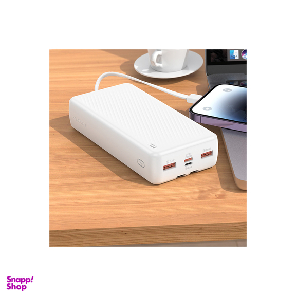 پاوربانک 22.5 وات بروفون مدل BJ57A ظرفیت 20000 میلی آمپر ساعت