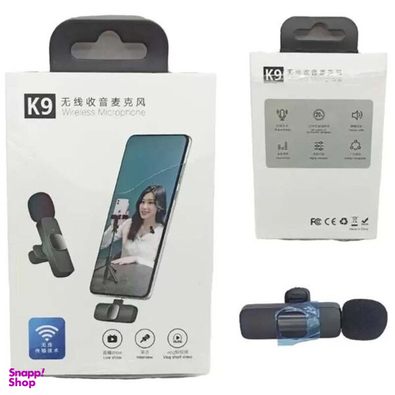 میکروفون بی سیم یقه ای کد K9