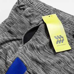 شلوارک ورزشی پسرانه آل این موشن مدل SEP-AULA0026 رنگ طوسی