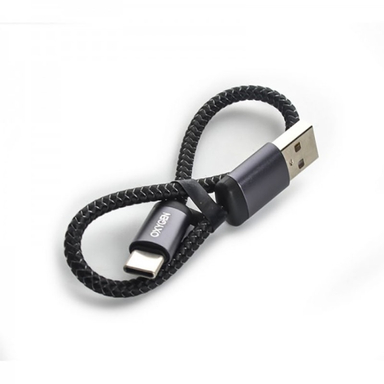 کابل شارژ USB به Type-C اکسیژن مدل LX-22 3A طول 25 سانتی‌ متر