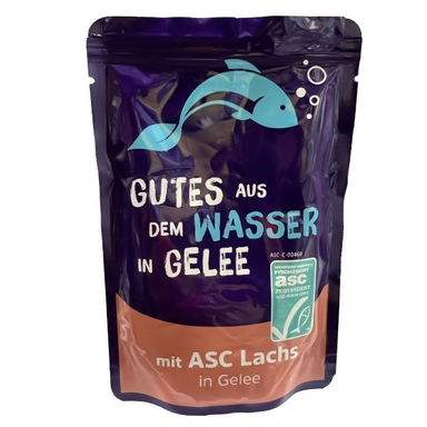 پوچ گربه بالغ کوشیدا طعم سالمون در ژله وزن 85 گرم