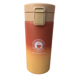 تراول ماگ دوقفله مدل دورنگ مات کد ps542 ظرفیت 350 میلی لیتر