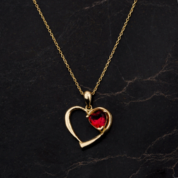 گردنبند طلا 18 عیار زنانه جواهری سون کد 3957