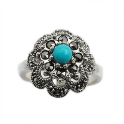 انگشتر نقره زنانه کد 12374