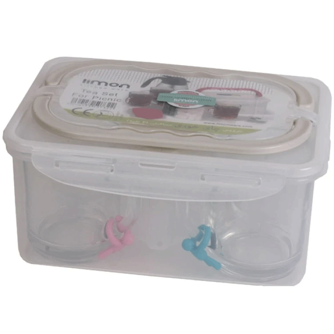 لیوان لیمون مدل 17835 بسته 4 عددی