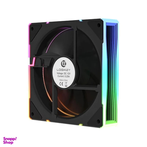 فن کیس لاجیکی مدل F327 BK بسته 3 عددی