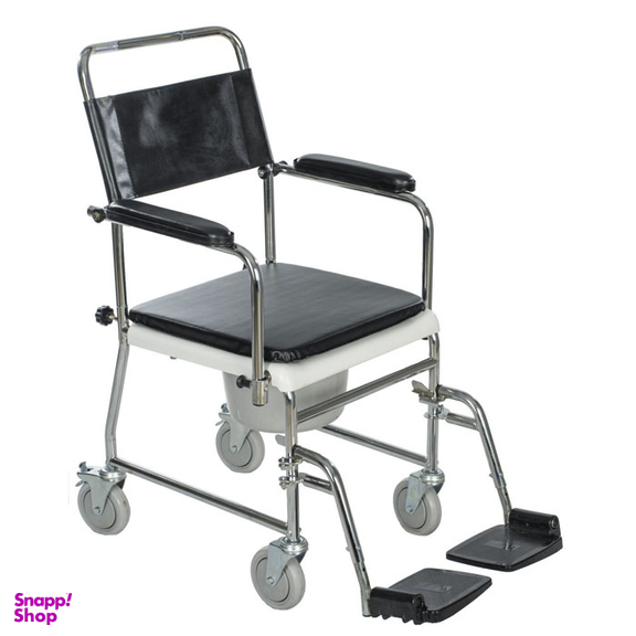 ویلچر دو کاره حمام چهار چرخ کوچک کد 790