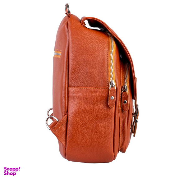 کوله پشتی چرم طبیعی زنانه آروین چرم کد AR-504