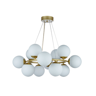 لوستر 12 شعله آرام مدل حباب 810