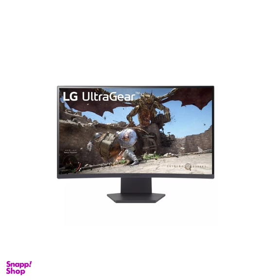 مانیتور خمیده مخصوص بازی ال جی مدل UltraGear 27GS60QC سایز 27 اینچ