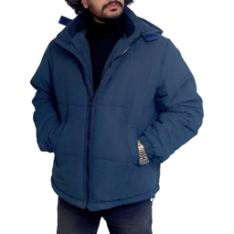 کاپشن مردانه مدل ضد آب کد 131 رنگ سرمه ای