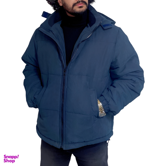 کاپشن مردانه مدل ضد آب کد 131 رنگ سرمه ای