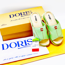 صندل زنانه دوریس مدل شهرزاد کد 04 رنگ سبز