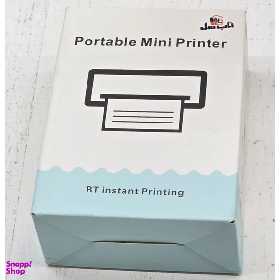 پرینتر لیبل زن ناب سل مدل پرتابل حرارتی شارژی کد NAAB-BL001