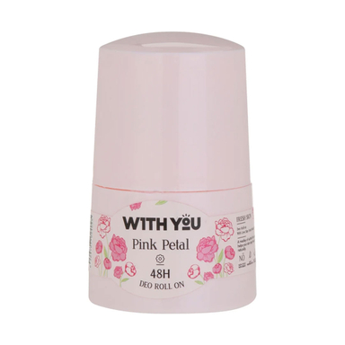 رول ضد تعریق زنانه ویت یو مدل Pink Petal حجم 50 میلی لیتر