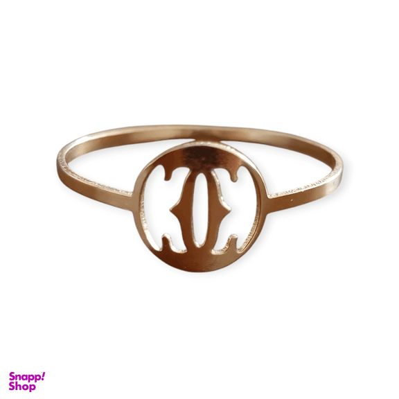 انگشتر طلا زنانه عیار 750 سانا گالری کد AA1 طرح مینیمال