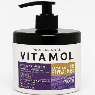 ماسک مو ویتامول مدل کراتین حجم 500 میلی لیتر