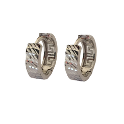 گوشواره نقره زنانه گیرا مدل امگا G0646