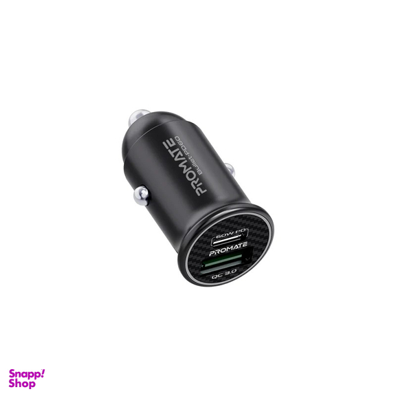 شارژر فندکی 60 وات پرومیت مدل Bullet-PD60
