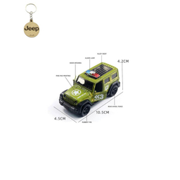 ماکت ماشین ناب سل مدل جیپ پلیس ارتشی فلزی چراغدار موزیکال JEEP POLICE به همراه جاسوییچی