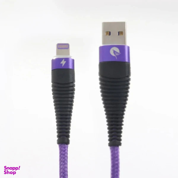 کابل دیتا USB به Lightning شی کاریزما مدل میترا طول 1.8 متر