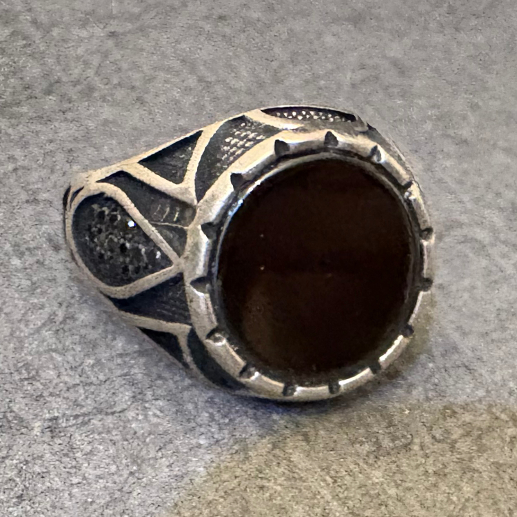 انگشتر نقره مردانه گیرا مدل G285-62