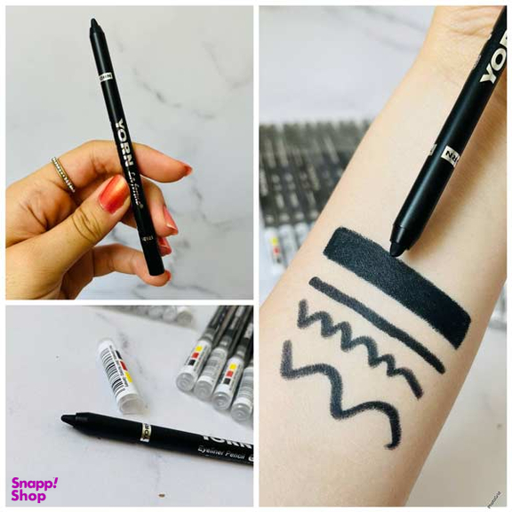 مداد چشم 24 ساعته یورن مدل Carbon Black