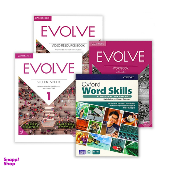کتاب evolve 1 اثر جمعی از نویسندگان انتشارات دانشگاه کمبریج مجموعه 4 عددی