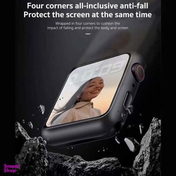 قاب محافظ اپل واچ کوتتسی مدل hard shell کد 25003-45 مناسب اپل واچ سری 7 و 8 سایز 48 میلی‌ متر