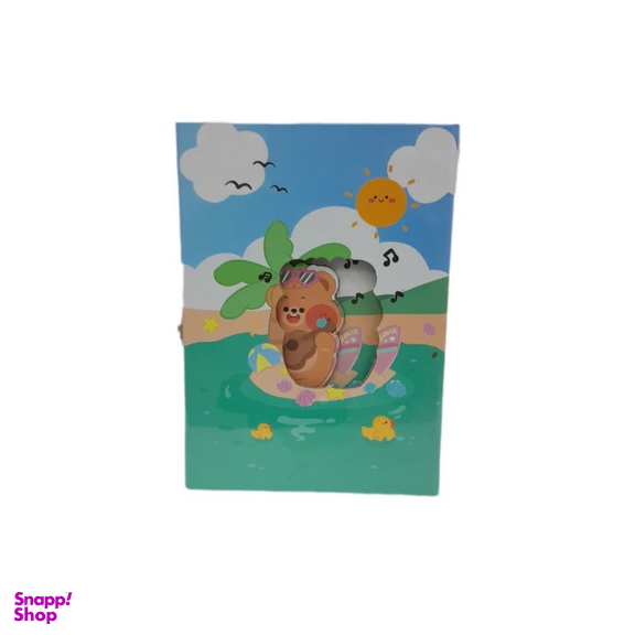 دفتر خاطرات قفل دار سویل مدل cat cute کد 705