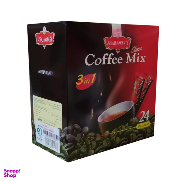 کافه میکس 3×۱ شاهسوند بسته 24 عددی