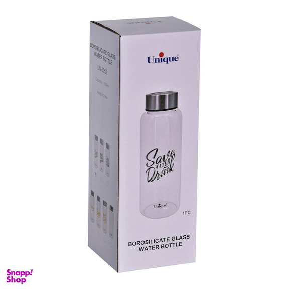 بطری آب یونیک طرح ساده کد 3052