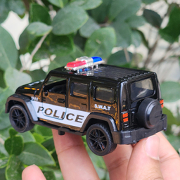 ماشین بازی ناب سل مدل جیپ پلیس فلزی عقب کش