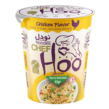 نودل لیوانی شف هو طعم مرغ وزن 65 گرم
