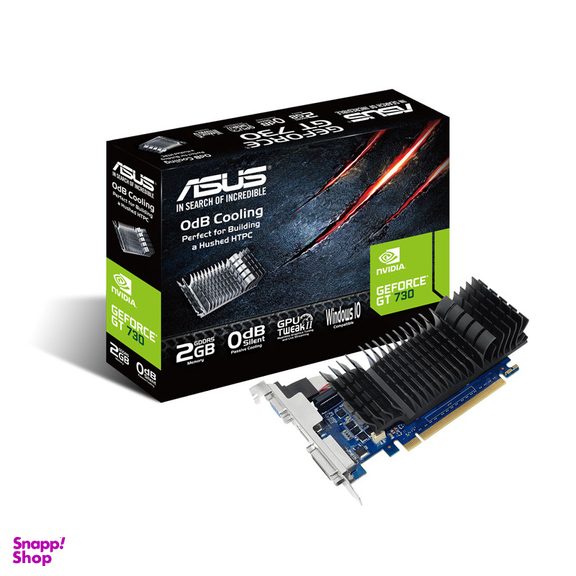 کارت گرافیک ایسوس مدل GeForce GT 730 2GB GDDR5