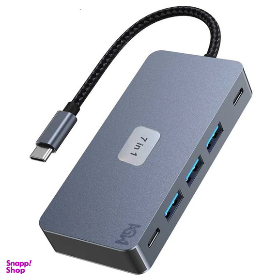 USB هاب 7 پورت Type-C ای جی دبلیو مدل BYL-2312