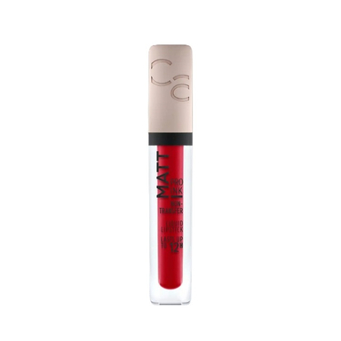 رژ لب مایع کاتریس مدل Matte Ink Pro شماره 090 رنگ قرمز