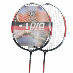 راکت بدمینتون پرو اسپورتز مدل pro 206 بسته 2 عددی