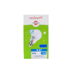 لامپ ال ای دی 5 وات پارس شهاب مدل حبابی A55 پایه E27 بسته 20 عددی